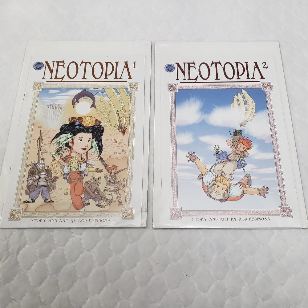 Neotopia Comic Books #1 and #2
